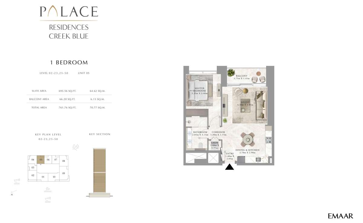 Unit 5, Level 2-23, 25-50 Building 1